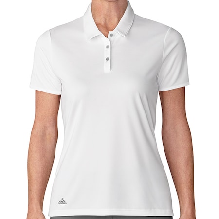 Adidas Performance Short Sleeve Women's Polo-White/XL CD3998